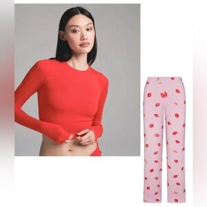 NWT SKIMS Valentine’s Day Lounge Set